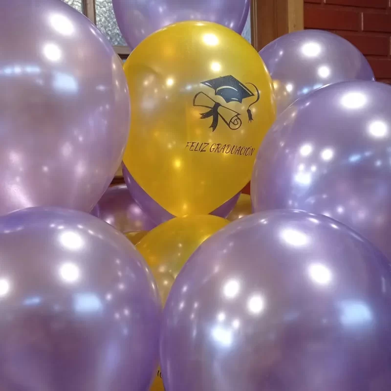 Globos impresos para evento